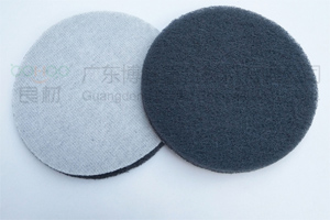 5寸圓形拉絲背面植絨工業(yè)百潔布 玻璃鋼模具研磨拋光布?xì)鈩訖C(jī)專用清潔布 5寸圓形拉絲背面植絨工業(yè)百潔布 玻璃鋼模具研磨拋光布?xì)鈩訖C(jī)專用清潔布